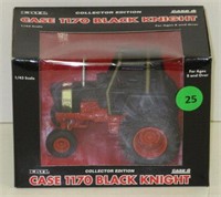 Ertl Case 1170 Black Knight, 1/43, NIB