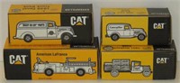 4x- Various Ertl Cat Truck/Van Banks, All NIB