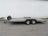 Flatbed Trailer - 8ft x 16ft, Tandem Axle