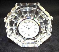Waterford Crystal Clock In Orig. Case