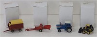 4x- 1/64 New Holland Tractor/Skid Steer/Implements