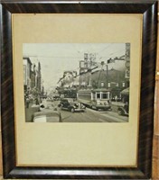 1946 Framed Photo Of Penn St Reading