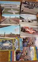 Indy 500 Postcards from '80's Sneva, Foyt
