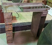 Steel work bench with drawers - small