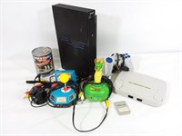 PS2, PS1, Plug n Play Dragonball, Miss Pac-Man
