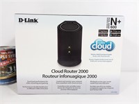 D-Link: routeur infonuagique 2000 Cloud Router