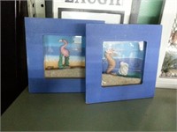 Ocean life shadowboxes