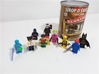 9 figurines LEGO*
