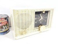 Radio à lampes Admiral avec horloge Westcox