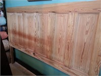 Solid Wood Antique Door Headboard