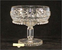Pattern Glass Compote
