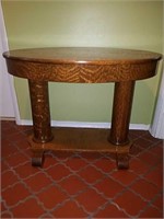 Beautiful antique quarter-sawn table