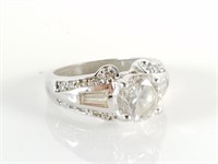 STERLING SILVER BLINGY RING
