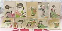 Vintage Japanese Christmas Cards & Postcards