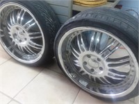 Two (2) 22 inch rims