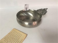 Pewter Bowl by Brooklyn Museum of Art - 6" Dia.