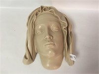 "Head of the Virgin" Wall Bust by Metropolitan