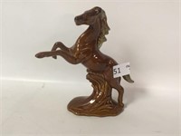 Van Briggle Horse Sculpture - 8.5" Tall