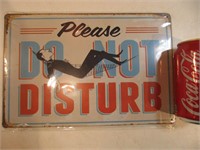 Affiche "Please do not disturb"