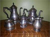 Beautiful sterling silver tea service