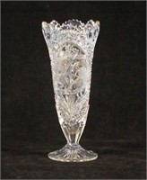 Crystal Bird Vase