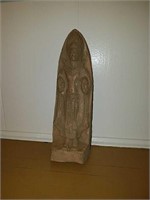 Antique statue appears to be a tribal Priestess