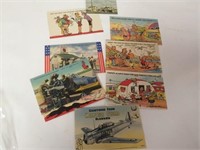 Lot of 12 Vintage Unused Postcards