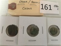 Lot of 3 Greek/Roman Dug Coins