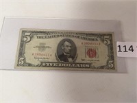 1963 $5 Silver Certificate
