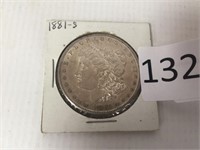 1881-S Morgan Dollar, Nice