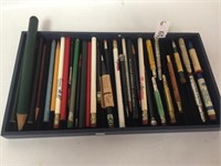 Large Lot of Advertising Pens & Pencils - 36+