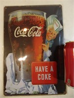 Petite affiche Coca-Cola