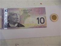 Billet de 10$ canadien 2005