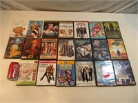 Lot de 20  DVD