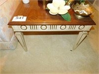 Drexel Heritage natural finish and painted legs