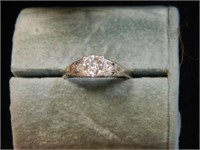 White Gold Diamond Ring