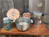 Revereware copper clad cookware