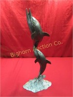 Brass/Bronze Dolphins