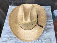 Western men's straw hat