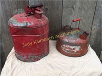 Antique Gas Cans