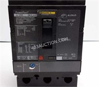 Square D JJ250 PowerPact 200A Circuit Breaker $3K