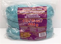 Bag of Factory Mill Ends Acrylic Yarn 454g