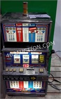 Red White Blue Deluxe Slot Machine - 43.5" Height