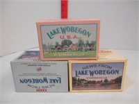 3 Boxes of Lake Wobegon USA Cassettes