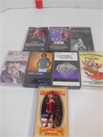 Variety of 8 Musical Cassettes