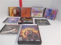 Variety of 8 CD's and Age of Empires Computer