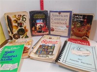 Variety of 10 Cookbooks
