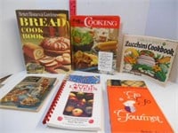 Variety of 8 Cookbooks