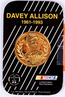 Coin Davey Allison .999 Fine Silver Round in Card