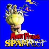 2 TICKETS TO MONTY PYTHON'S 'SPAMALOT' MUSICAL